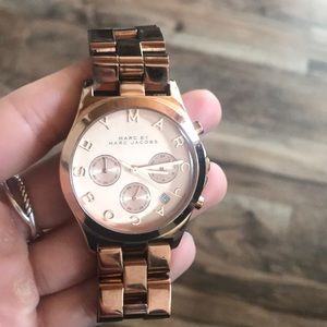 MARC Jacobs rose gold watch